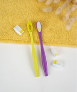 Pack 1 an - brosse à dents rechargeable pour enfant - 100% bioplastique