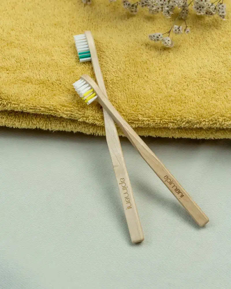brosses à dent en bois adulte et enfant
