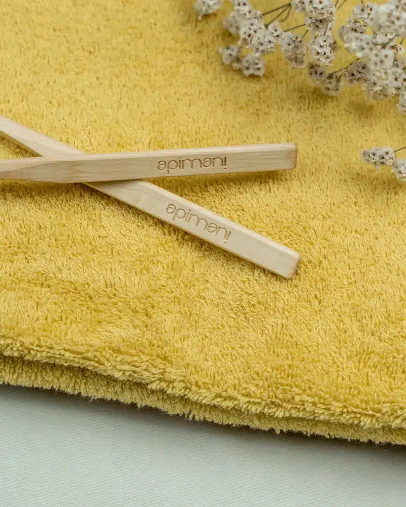 manche brosse à dents en bois enfant