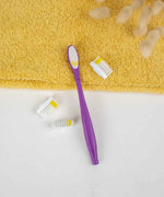 Pack 1 an - brosse à dents rechargeable pour enfant - 100% bioplastique