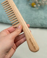 peigne en bois personnalisé