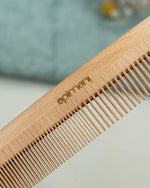 peigne en bois vegan