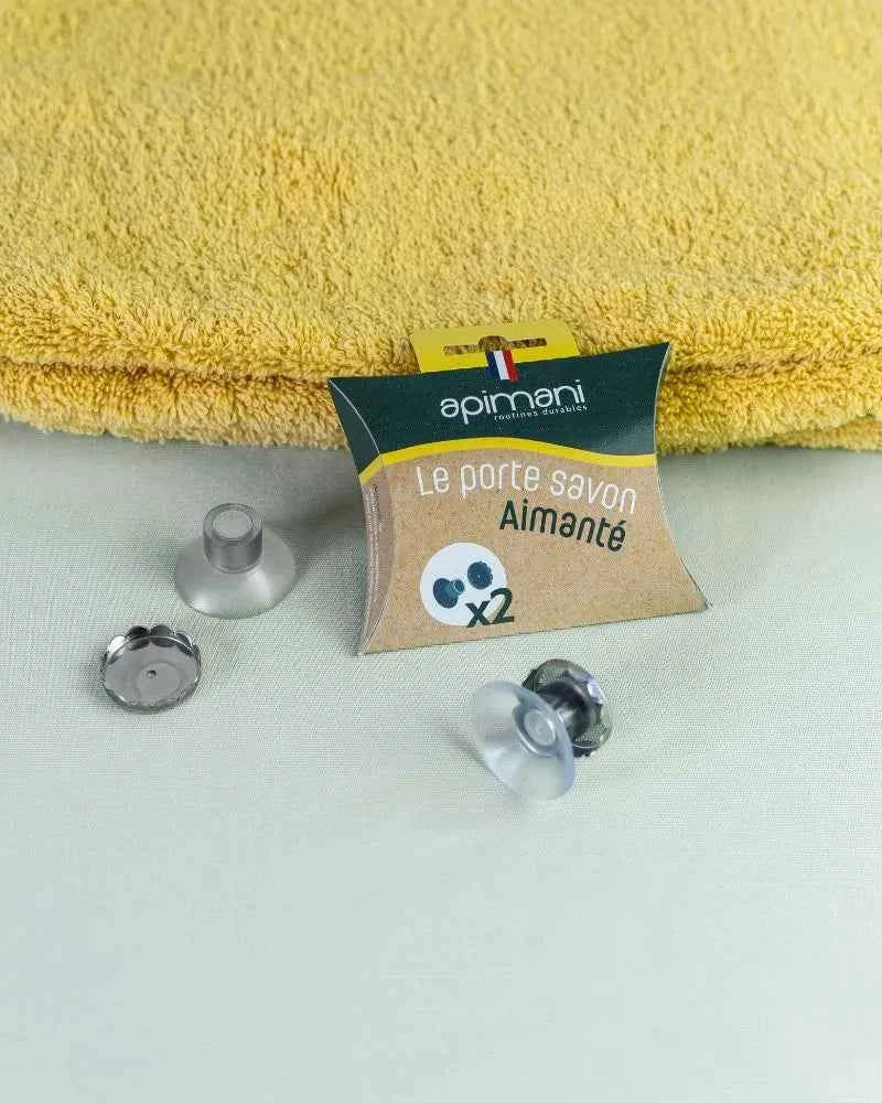 Porte-savon aimanté x2