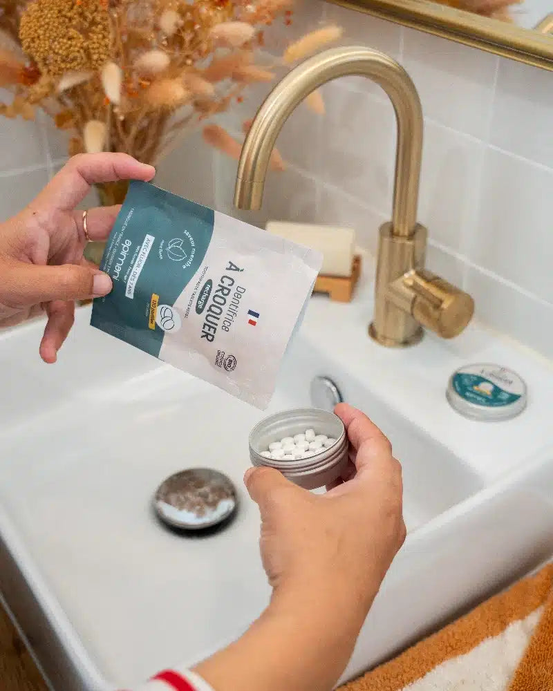 recharge pastilles de dentifrice menthe