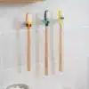 Porte brosse à dents ventouse - Clips