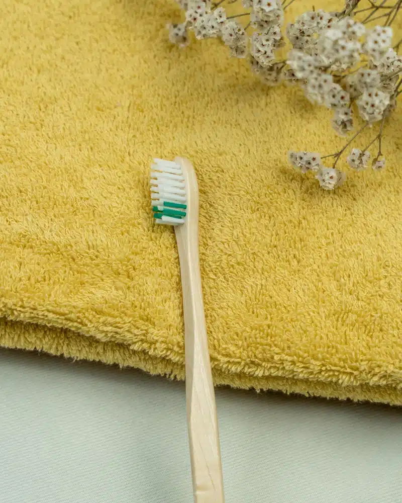 brosse à dents en bois souple