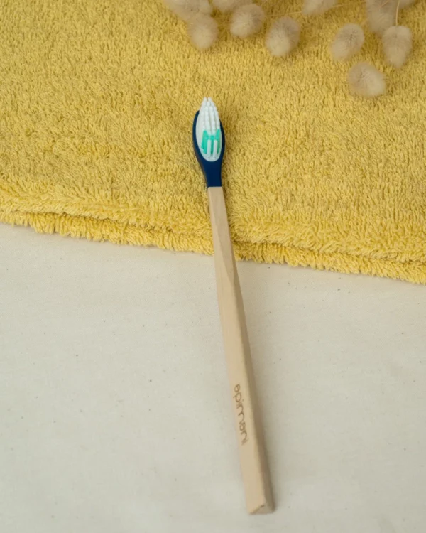 brosse à dents rechargeable bleu extra-souple