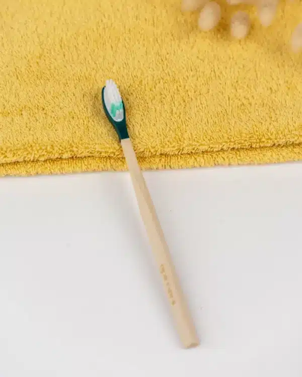 brosse a dents rechargeable extra souple vert