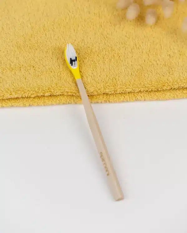 brosse a dents rechargeable medium jaune