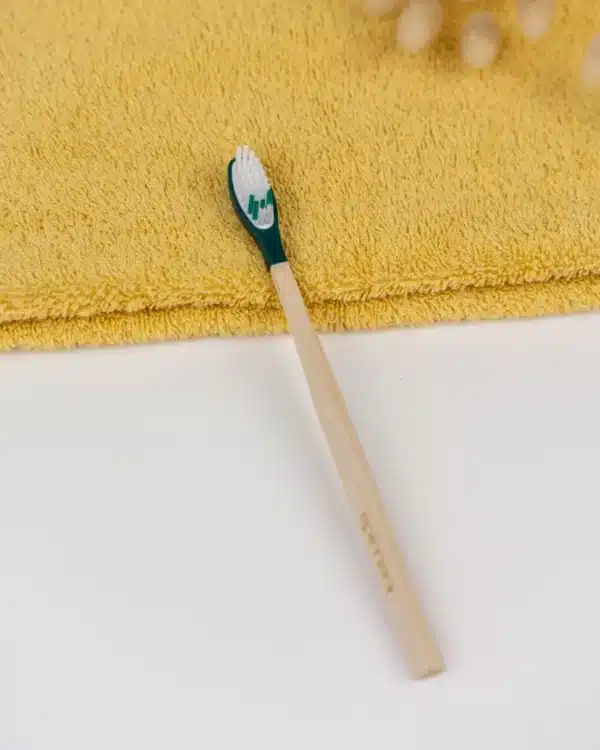 brosse a dents rechargeable souple vert
