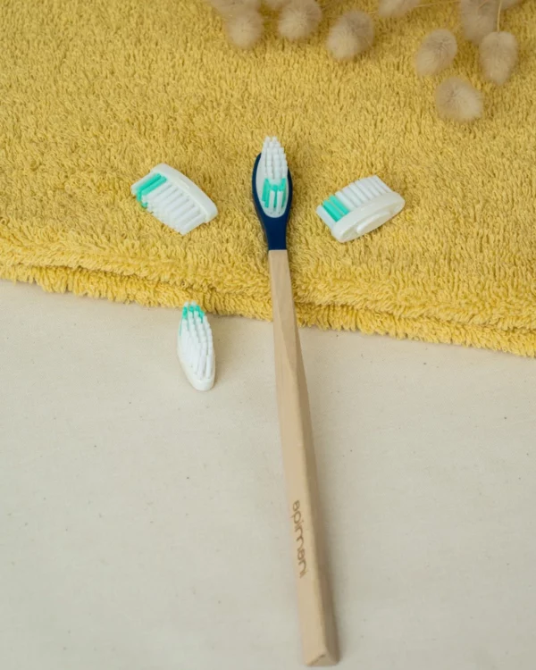 pack 1 an brosse à dents rechargeable bleu extra-souple