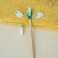 pack 1 an brosse à dents rechargeable bleu-vert extra-souple