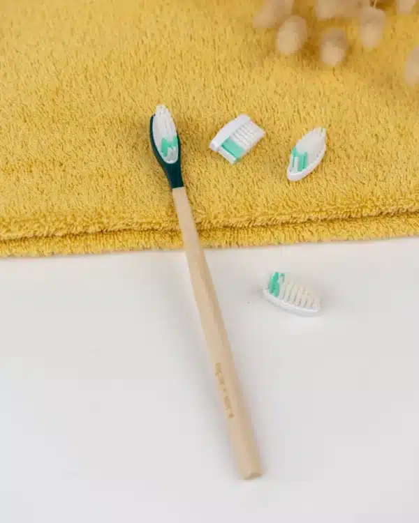 pack 1 an brosse a dents rechargeable extra souple vert