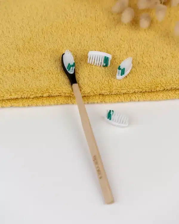 pack 1 an brosse a dents rechargeable souple noir