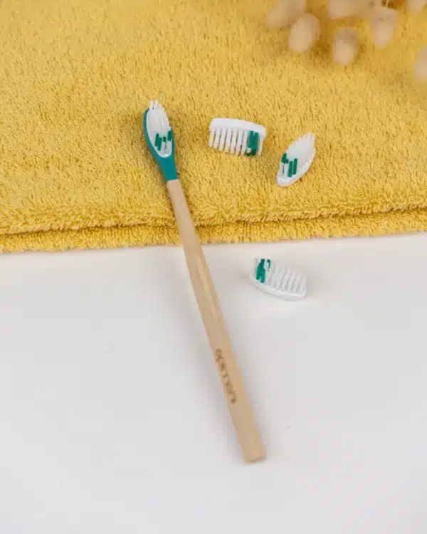 pack 1 an brosse a dents rechargeable souple turquoise
