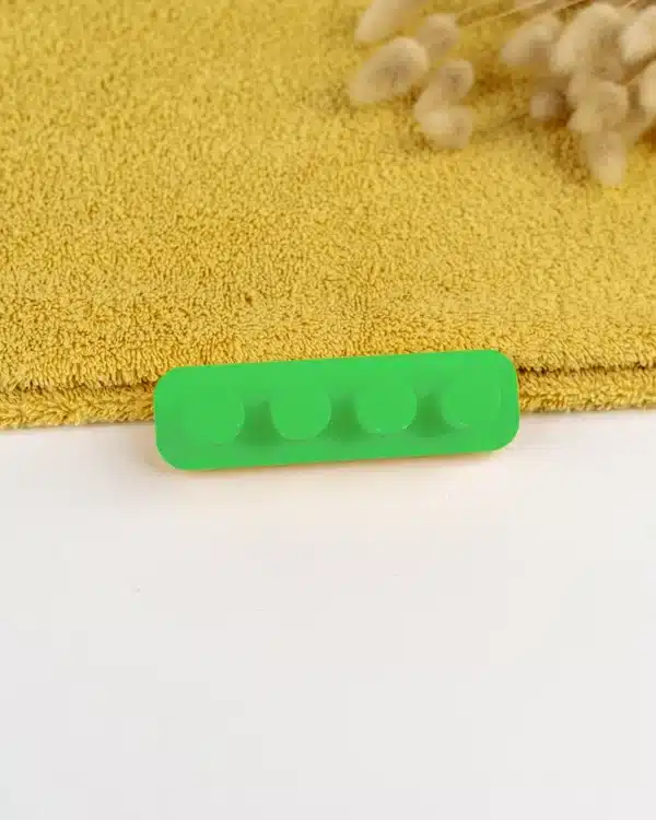 Porte-brosses à dents mural - Familiale - Pour 3, Vert