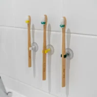 porte-brosse à dents à ventouse