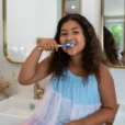 brossage dentifrice à croquer enfant