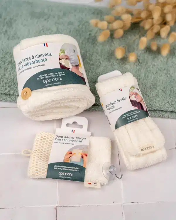 kit soin visage blanc