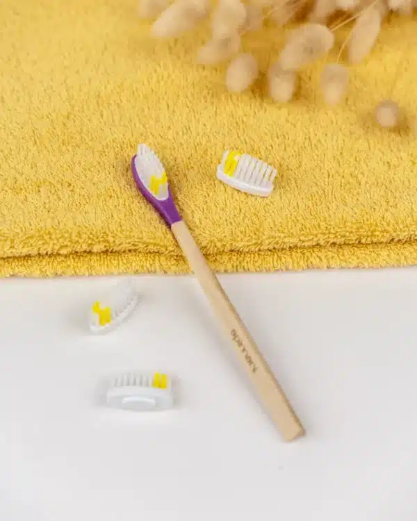 pack 1 an brosse a dents rechargeable enfant violette