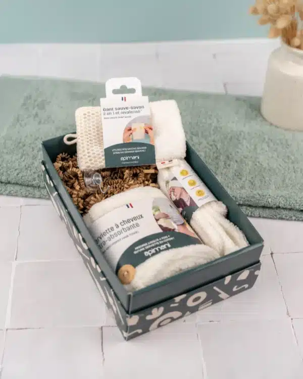 Coffret d'accessoires skincare - Blanc